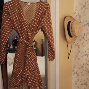 Summer Mini Wrap Dress